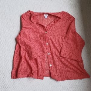 Ruby Rd Favorites Woman Top size 18W in Red/OrangeRuby Red Favorites Woman Top